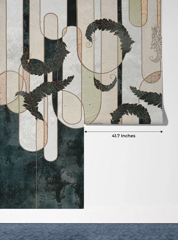 Classic Baroque Wallpaper, Geometric Mural, Oversized Custom Size Wall Art, Non - Woven, Non - Adhesive, Modern Wall Paper, Removable - Adawall Wallpaper - Registered Trade Accounts Only, Wallpaper Wholesale Account - W78142 - Adawall Wholesale - Wallpaper Wholesaler
