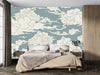 Clouds, Gray Background Wallpaper, Seamless Pattern Mural, Oversized Custom Size Wall Art, Non - Woven, Non - Adhesive, Modern Wall Paper, Removable - Adawall Wallpaper - Registered Trade Accounts Only, Wallpaper Wholesale Account - W77695 - Adawall Wholesale - Wallpaper Wholesaler