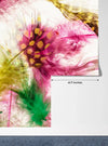 Colorful Feathers Wallpaper, White Background Mural, Oversized Custom Size Wall Art, Non - Woven, Non - Adhesive, Modern Wall Paper, Removable - Adawall Wallpaper - Registered Trade Accounts Only, Wallpaper Wholesale Account - W77601 - Adawall Wholesale - Wallpaper Wholesaler