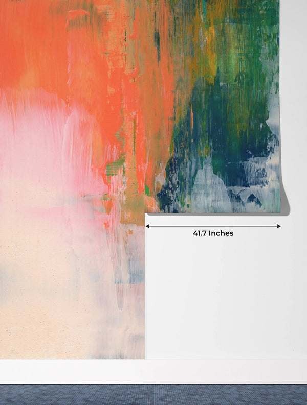 Colorful Texture Wallpaper, Acrylic Mural, Oversized Custom Size Wall Art, Non - Woven, Non - Adhesive, Modern Wall Paper, Removable - Adawall Wallpaper - Registered Trade Accounts Only, Wallpaper Wholesale Account - W77594 - Adawall Wholesale - Wallpaper Wholesaler