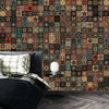 Colorful Vintage Mandala Wallpaper, Seamless Pattern Mural, Oversized Custom Size Wall Art, Non - Woven, Non - Adhesive, Modern Wall Paper, Removable - Adawall Wallpaper - Registered Trade Accounts Only, Wallpaper Wholesale Account - W77885 - Adawall Wholesale - Wallpaper Wholesaler