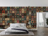 Colorful Vintage Mandala Wallpaper, Seamless Pattern Mural, Oversized Custom Size Wall Art, Non - Woven, Non - Adhesive, Modern Wall Paper, Removable - Adawall Wallpaper - Registered Trade Accounts Only, Wallpaper Wholesale Account - W77885 - Adawall Wholesale - Wallpaper Wholesaler