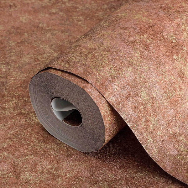 Copper Distressed Rustic 3D Embossed Wallpaper, Metallic Rich Textured Industrial Wallcovering - Adawall Wallpaper - Registered Trade Accounts Only, Wallpaper Wholesale Account - 7817-4 - Adawall Wholesale - Wallpaper Wholesaler