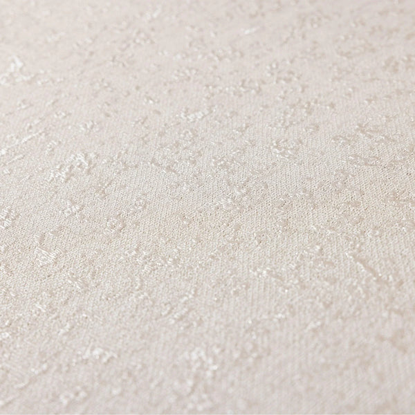 Cream Classic Textured Metallic Accent Wallpaper, 3D Embossed Glitter Shimmer Elegant Wallcovering - Walloro High End Wallcoverings & More