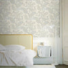 Cream Luxury Paisley Deep Embossed Wallpaper, Traditional Rich Textured Wallcovering - Adawall Wallpaper - Registered Trade Accounts Only, Wallpaper Wholesale Account - 9903-1 - Adawall Wholesale - Wallpaper Wholesaler