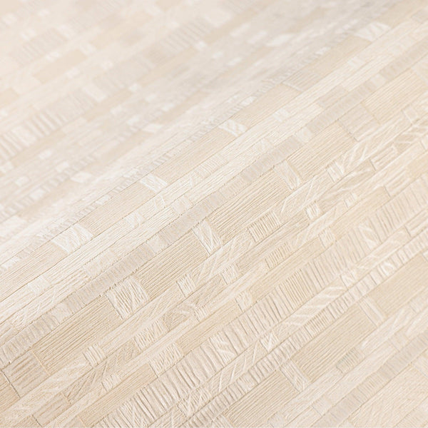 Cream Realistic Basket Weave Wallpaper, 3D Deep Embossed Premium Wallcovering - Walloro High End Wallcoverings & More