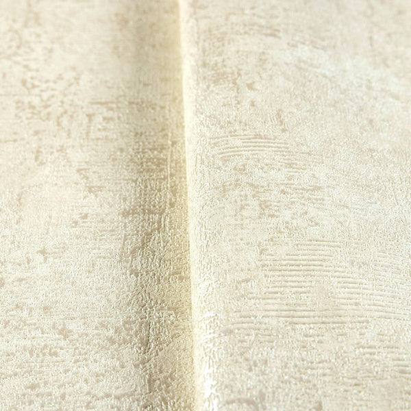 Cream Stylish Distressed 3D Embossed Wallpaper, Farmhouse Rustic Textured Wallcovering - Walloro High End Wallcoverings & More