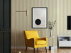 Cream Timeless Bold Striped Wallpaper, Flocked Textured Velvet Feeling Thick Lines Wallcovering - Adawall Wallpaper - Registered Trade Accounts Only, Wallpaper Wholesale Account - 3704-2 - Adawall Wholesale - Wallpaper Wholesaler
