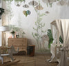Cute Animals Wallpaper, Tropics Mural, Oversized Custom Size Wall Art, Non - Woven, Non - Adhesive, Modern Wall Paper, Removable - Adawall Wallpaper - Registered Trade Accounts Only, Wallpaper Wholesale Account - W77996 - Adawall Wholesale - Wallpaper Wholesaler