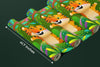Cute Tiger Wallpaper, Exotic Jungle Mural, Oversized Custom Size Wall Art, Non - Woven, Non - Adhesive, Modern Wall Paper, Removable - Adawall Wallpaper - Registered Trade Accounts Only, Wallpaper Wholesale Account - W78126 - Adawall Wholesale - Wallpaper Wholesaler