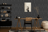 Dark Anthracite Panel , PS Wall Home Decoration Panel - Premium Quality - Adawall Wallpaper - Registered Trade Accounts Only, Wallpaper Wholesale Account - APS702 - Adawall Wholesale - Wallpaper Wholesaler