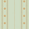 Decorative Striped Embossed Wallpaper, Lime Green, Gold 3D Boho Art Deco Ornate Home Wall Decor, Washable, Durable - Walloro High End Wallcoverings & More