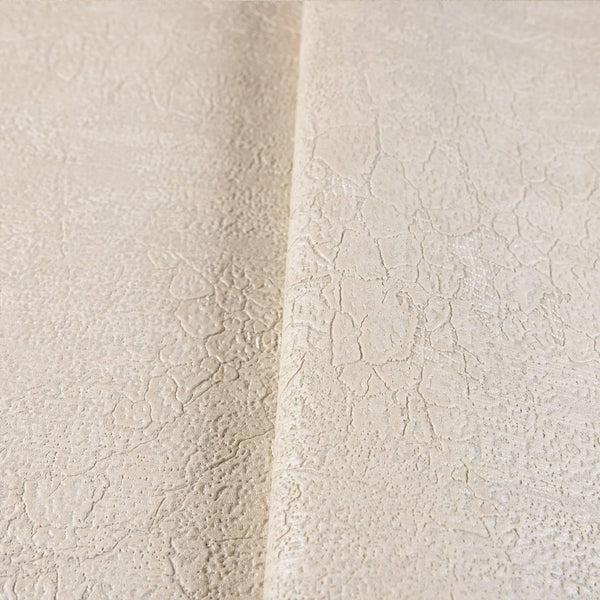 Deep Beige Embossed Wallpaper, Home Wall Decor, Aesthetic Wallpaper, Textured Wallcovering Non-Adhesive - 41.7”W X 393”H - Walloro High End Wallcoverings & More