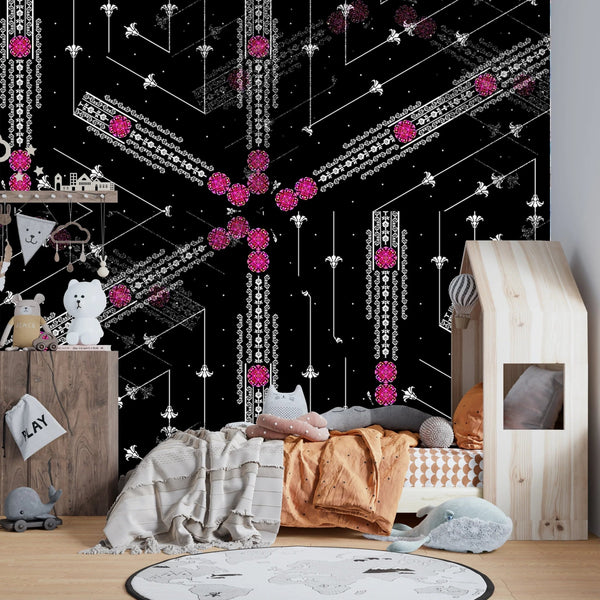 Digitally Design Wallpaper, Abstract Geometric Mural, Oversized Custom Size Wall Art, Non - Woven, Non - Adhesive, Modern Wall Paper, Removable - Adawall Wallpaper - Registered Trade Accounts Only, Wallpaper Wholesale Account - W77641 - Adawall Wholesale - Wallpaper Wholesaler