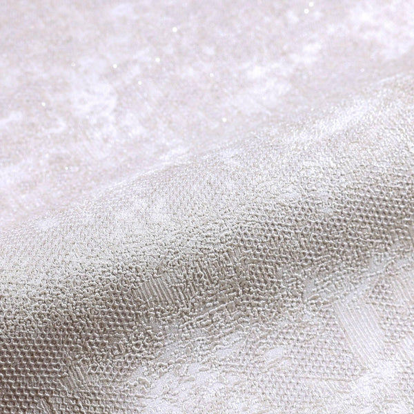 Elegant 3D Embossed Wallpaper, Cream Plain Color Distressed Pattern Modern Abstract Wallcovering, Sturdy Large 114 sq ft Roll - Walloro High End Wallcoverings & More