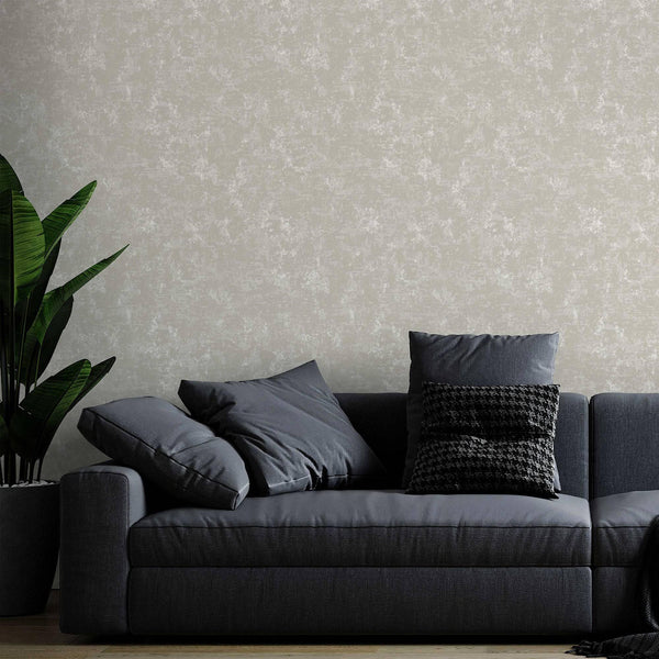 Elegant 3D Embossed Wallpaper, Light Tan Plain Color Distressed Pattern Modern Abstract Wallcovering, Sturdy Large 114 sq ft Roll - Adawall Wallpaper - Registered Trade Accounts Only, Wallpaper Wholesale Account - 1304-2 - Adawall Wholesale - Wallpaper Wholesaler