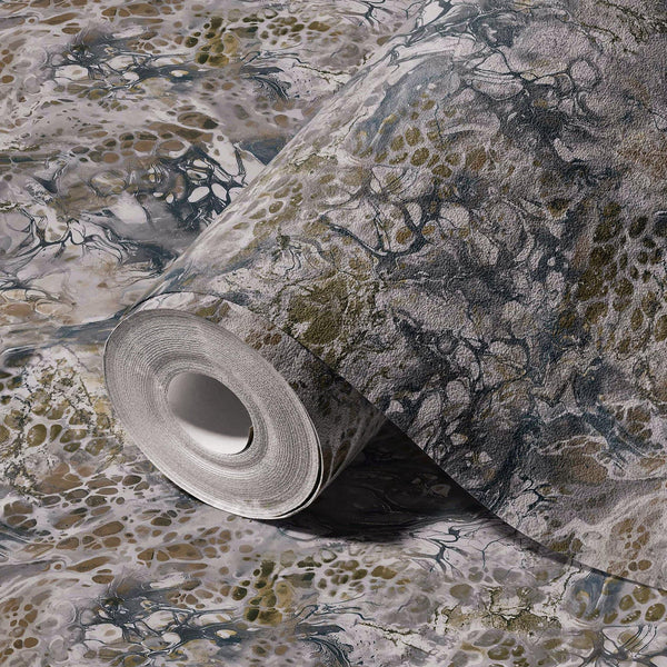 Elegant Blue Spark Marble Wallpaper, Blue, Gray Home Wall Decor, Shiny Marbled Wallpaper, Textured Wallcovering Non - Adhesive, Non - Peel and Stick - Adawall Wallpaper - Registered Trade Accounts Only, Wallpaper Wholesale Account - 23101-5 - Adawall Wholesale - Wallpaper Wholesaler