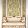 Elegant Damask Deep Embossed Wallpaper,3D Textured Wallcovering, Traditional, Extra Large 114 sq ft Roll, Fabric Feel, Durable, Light Green - Adawall Wallpaper - Registered Trade Accounts Only, Wallpaper Wholesale Account - 6802-3 - Adawall Wholesale - Wallpaper Wholesaler