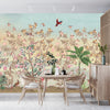 Elegant Floral, Birds Wallpaper, Seamless Pattern Mural, Oversized Custom Size Wall Art, Non - Woven, Non - Adhesive, Modern Wall Paper, Removable - Adawall Wallpaper - Registered Trade Accounts Only, Wallpaper Wholesale Account - W77715 - Adawall Wholesale - Wallpaper Wholesaler