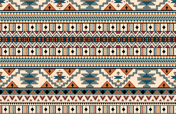 Ethnic Geometrical Wallpaper, Seamless Pattern Mural, Oversized Custom Size Wall Art, Non - Woven, Non - Adhesive, Modern Wall Paper, Removable - Adawall Wallpaper - Registered Trade Accounts Only, Wallpaper Wholesale Account - W77703 - Adawall Wholesale - Wallpaper Wholesaler