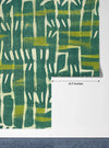 Ethnic Ikat Greenish Wallpaper, Handmade Boho Tribal Mural, Oversized Custom Size Wall Art, Non - Woven, Non - Adhesive, Modern Wall Paper, Removable - Adawall Wallpaper - Registered Trade Accounts Only, Wallpaper Wholesale Account - W77740 - Adawall Wholesale - Wallpaper Wholesaler