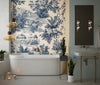 Flower Garden Wallpaper, Victorian Lady Pattern Mural, Oversized Custom Size Wall Art, Non - Woven, Non - Adhesive, Modern Wall Paper, Removable - Adawall Wallpaper - Registered Trade Accounts Only, Wallpaper Wholesale Account - W77495 - Adawall Wholesale - Wallpaper Wholesaler