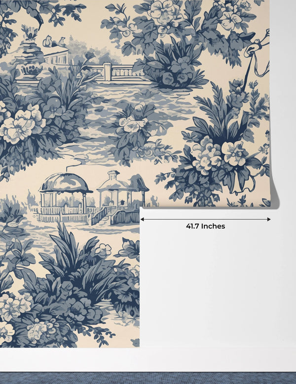 Flower Garden Wallpaper, Victorian Lady Pattern Mural, Oversized Custom Size Wall Art, Non - Woven, Non - Adhesive, Modern Wall Paper, Removable - Adawall Wallpaper - Registered Trade Accounts Only, Wallpaper Wholesale Account - W77495 - Adawall Wholesale - Wallpaper Wholesaler