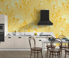 Flowers, Summer Yellow Wallpaper, Seamless Pattern Mural, Oversized Custom Size Wall Art, Non - Woven, Non - Adhesive, Modern Wall Paper, Removable - Adawall Wallpaper - Registered Trade Accounts Only, Wallpaper Wholesale Account - W77893 - Adawall Wholesale - Wallpaper Wholesaler