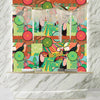 Fun Tropical Wallpaper, Toucan and Amazon Motives Mural, Oversized Custom Size Wall Art, Non - Woven, Non - Adhesive, Modern Wall Paper, Removable - Adawall Wallpaper - Registered Trade Accounts Only, Wallpaper Wholesale Account - W77868 - Adawall Wholesale - Wallpaper Wholesaler