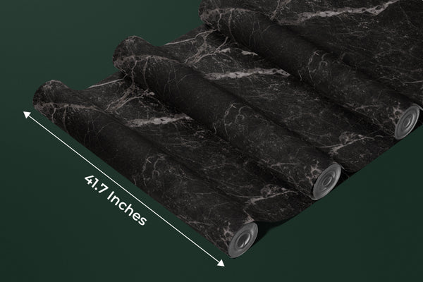 Black and White Granite Marble Background Wallpaper, Royal Mural, Oversized Custom Size Wall Art, Non-Woven, Non-Adhesive, Modern Wall Paper, Removable