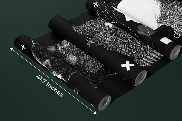 3D Human Heads Wallpaper, Cyberpunk Style Mural, Oversized Custom Size Wall Art, Non-Woven, Non-Adhesive, Modern Wall Paper, Removable