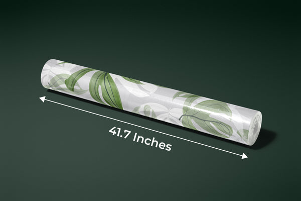 Abstract Art Wallpaper, Tropical Leaves Mural, Oversized Custom Size Wall Art, Non-Woven, Non-Adhesive, Modern Wall Paper, Removable