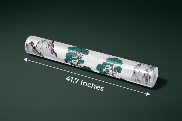 Chinese Painting Wallpaper, Classic Landscape Mountains Mural, Oversized Custom Size Wall Art, Non-Woven, Non-Adhesive, Modern Wall Paper, Removable