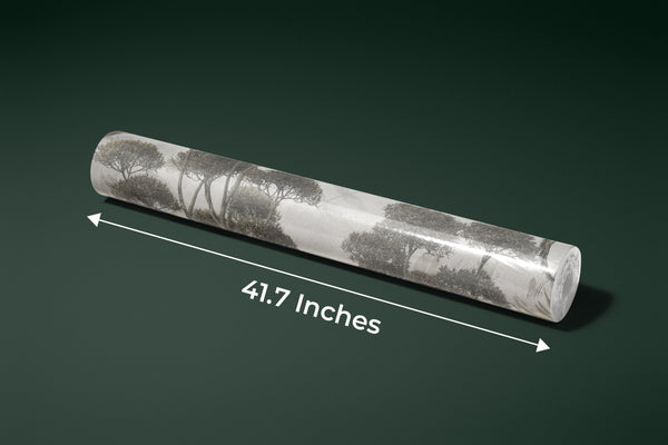 Tropical Trees Wallpaper, Foggy Forest Mural, Oversized Custom Size Wall Art, Non-Woven, Non-Adhesive, Modern Wall Paper, Removable