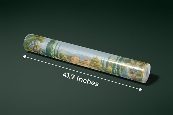 Ancient Roman Garden Wallpaper, Palace Fountain Mural, Oversized Custom Size Wall Art, Non-Woven, Non-Adhesive, Modern Wall Paper, Removable