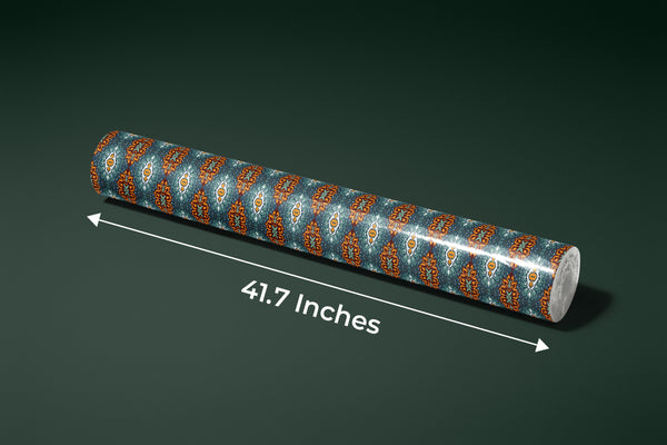 Victorian Style Damask Wallpaper, Seamless Pattern Mural, Oversized Custom Size Wall Art, Non-Woven, Non-Adhesive, Modern Wall Paper, Removable