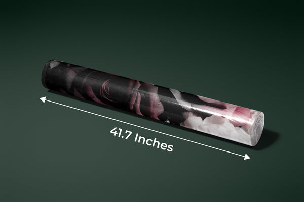 Beautiful Flowers Wallpaper, Dark Background Mural, Oversized Custom Size Wall Art, Non-Woven, Non-Adhesive, Modern Wall Paper, Removable