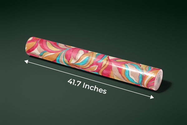 Elegant Floral Wallpaper, Seamless Pattern Mural, Oversized Custom Size Wall Art, Non-Woven, Non-Adhesive, Modern Wall Paper, Removable