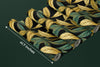 Gold and Light Green Leaves Wallpaper, Seamless Pattern Mural, Oversized Custom Size Wall Art, Non - Woven, Non - Adhesive, Modern Wall Paper, Removable - Adawall Wallpaper - Registered Trade Accounts Only, Wallpaper Wholesale Account - W77903 - Adawall Wholesale - Wallpaper Wholesaler