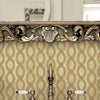 Gold Geometric Chain Pattern Wallpaper, Deep Embossed Stylish Sparkling Luxury Design - Adawall Wallpaper - Registered Trade Accounts Only, Wallpaper Wholesale Account - 7808-3 - Adawall Wholesale - Wallpaper Wholesaler