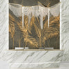 Gold Palm Leaves Wallpaper, Tropical Mural, Oversized Custom Size Wall Art, Non - Woven, Non - Adhesive, Modern Wall Paper, Removable - Adawall Wallpaper - Registered Trade Accounts Only, Wallpaper Wholesale Account - W77997 - Adawall Wholesale - Wallpaper Wholesaler