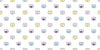 Goldfishes Doodle Wallpaper, Seamless Pattern Mural, Oversized Custom Size Wall Art, Non - Woven, Non - Adhesive, Modern Wall Paper, Removable - Adawall Wallpaper - Registered Trade Accounts Only, Wallpaper Wholesale Account - W77788 - Adawall Wholesale - Wallpaper Wholesaler