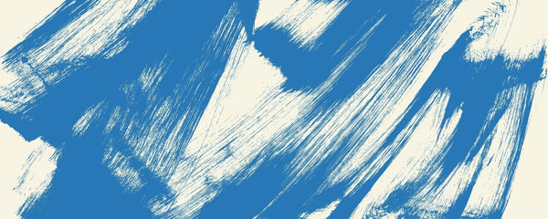 Grainy Blue Wallpaper, Brush Stroke Mural, Oversized Custom Size Wall Art, Non - Woven, Non - Adhesive, Modern Wall Paper, Removable - Adawall Wallpaper - Registered Trade Accounts Only, Wallpaper Wholesale Account - W77970 - Adawall Wholesale - Wallpaper Wholesaler