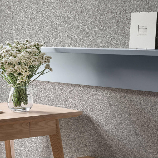 Granite Design 3D Embossed Wallpaper, Light Gray Realistic Sandstone Texture Wallcovering, Home and Commercial Use - Adawall Wallpaper - Registered Trade Accounts Only, Wallpaper Wholesale Account - 23110-1 - Adawall Wholesale - Wallpaper Wholesaler