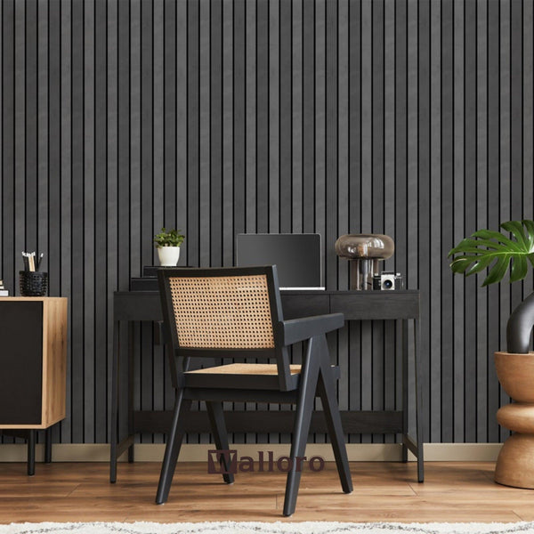 Gray Black Wall Panel, PS Wall Home Decoration Panel - Premium Quality - Adawall Wallpaper - Registered Trade Accounts Only, Wallpaper Wholesale Account - APS404 - Adawall Wholesale - Wallpaper Wholesaler