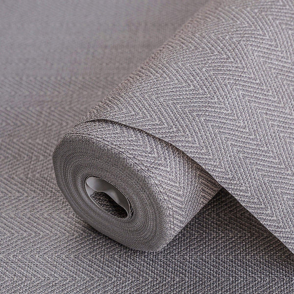 Gray Chevron Wallpaper, Modern Zig Zag Textured Wall Paper, Neutral Colors Geometric - Adawall Wallpaper - Registered Trade Accounts Only, Wallpaper Wholesale Account - 1104-7 - Adawall Wholesale - Wallpaper Wholesaler