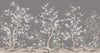 Gray Chinoiserie Floral Wall Mural, Birds Tree Flowers Wallpaper, Custom Size Wall Covering, Non - Woven, Non - Adhesive, Removable, Washable - Adawall Wallpaper - Registered Trade Accounts Only, Wallpaper Wholesale Account - FJ304-3 - Adawall Wholesale - Wallpaper Wholesaler