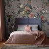 Gray Large Peony Floral Wall Mural, Floral Flowers Wallpaper, Oversized Elegant Custom Size Wall Art, Non - Woven, Non - Pasted, Removable - Adawall Wallpaper - Registered Trade Accounts Only, Wallpaper Wholesale Account - SE315-2 - Adawall Wholesale - Wallpaper Wholesaler