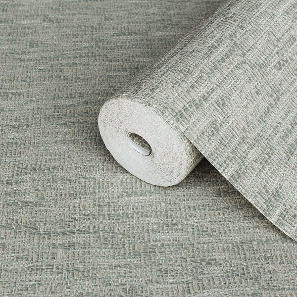 Gray Muse Crosshatch Texture Wallpaper, Natural Wallpaper, Modern & Minimalist Wall Covering, Modern Look Neutral Colors Glittering Wallcovering - Adawall Wallpaper -Registered Trade Accounts Only, Wallpaper Wholesale Account - 25106-4 - Adawall Wholesale - Wallpaper Wholesaler