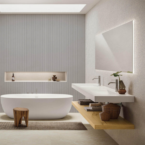 Gray Wall Panel, PS Wall Home Decoration Panel - Premium Quality - Adawall Wallpaper - Registered Trade Accounts Only, Wallpaper Wholesale Account - APS211 - Adawall Wholesale - Wallpaper Wholesaler